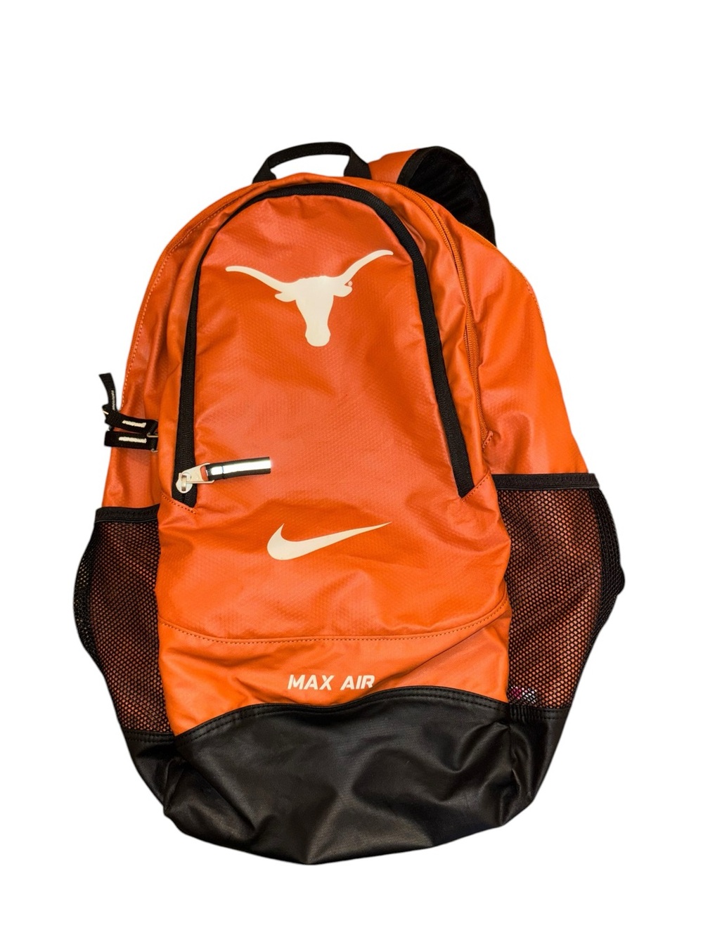 Nike Max Air Texas Longhornes Orange and Black Backpack